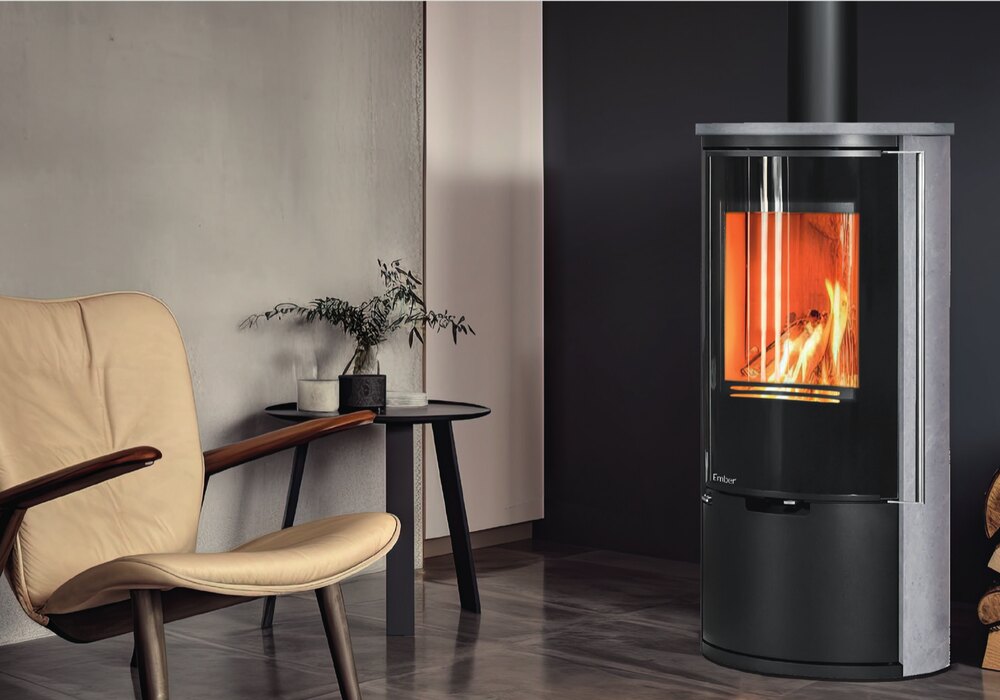 Poêle à bois Ember Kamin E14 VS