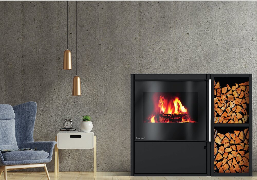 Poêle à bois Ember Kamin M3 VS