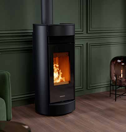 Poêle bois Thermorossi Moma Evo Wood