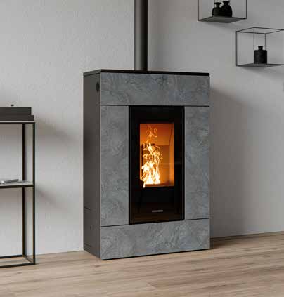 Poêle granulés Thermorossi SlimQuadro Lumia